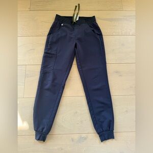 Figs Zamora Navy Blue Scrub Pants XS